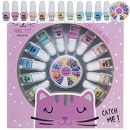 Super Trendy Kids CATCH ME! Nail Polish Collection / Nail Polish 13 pieces (010) 