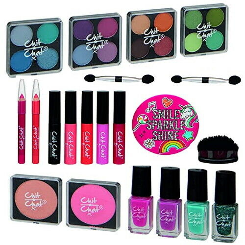 JasCherry 27-teiliges Make-up Set In Geschenkbox – Komplettset Für Gesicht, Augen & Lippen Mit Kosmetiktasche