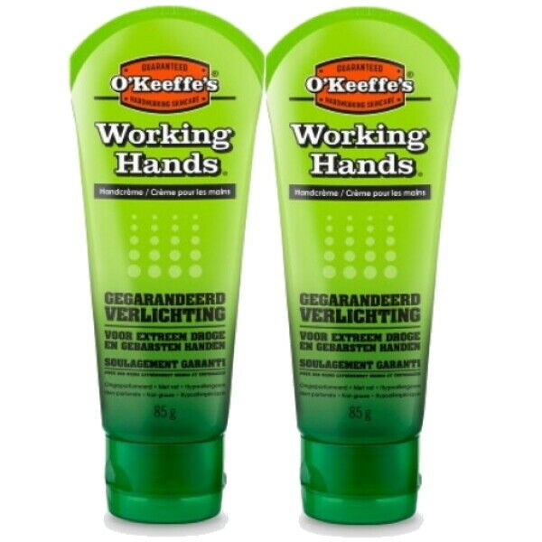 O'Keeffe's Working Hands extrem trockene, rissige und spröde Haut TUBE 85g  2x