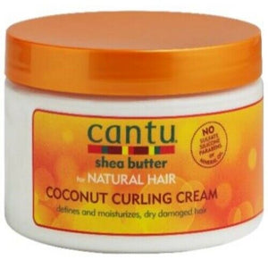 Cantu Shea Butter Coconut Curling Locken Creme Haar Styling Hair 340g