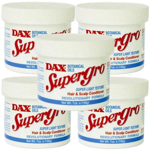 DAX SuperGro Hair and Scalp Conditioners Haarkur Haar Pflege Conditioner 198g 5x