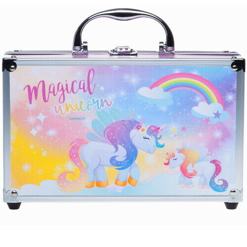 UNICORN Lidschatten Kosmetik Make-up Alu Schminkkoffer 41 teilig(54)
