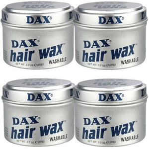 Dax Styling Washable Hair Wax Pomade Haarwachs Waschbar 99g 4er Pack