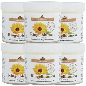 Ringelblumen Creme Balsam Naturhof Hautpflege Handcreme Lippencreme 250ml 6er P.