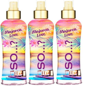 SO...?  MAJORCA LOVE Body Mist Parfum Spray 200 ml WoW 3er Pack