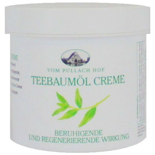 Teebaumöl Creme Teebaum Öl Salbe beruhigend und regenerierend Hautpflege 250ml