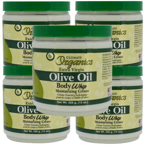 Ultimate Originals Oliven Öl Extra Body Whip Feuchtigkeits Köpercreme  426g 5x