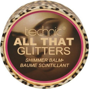 Technic ALL THAT Shimmer Feine Dekolletee Shimmering Creme BALM mit Schwamm 20g