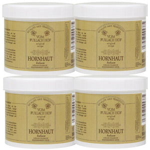 Hornhaut Balsam 500ml Qualität Vom Pullach Hof Fußpflege Fuß creme 4er Pack