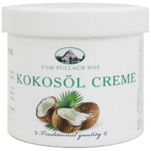 Kokosöl Creme Cellulite Feuchtigkeitspflege Regeneration Kokoscreme 250ml