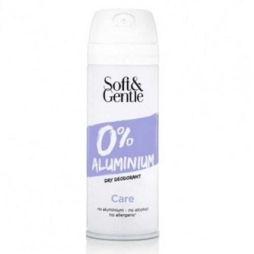 SOFT & GENTLE Care 0% Aluminium 0% Alcohol Antitranspirant Deodorant 150ml