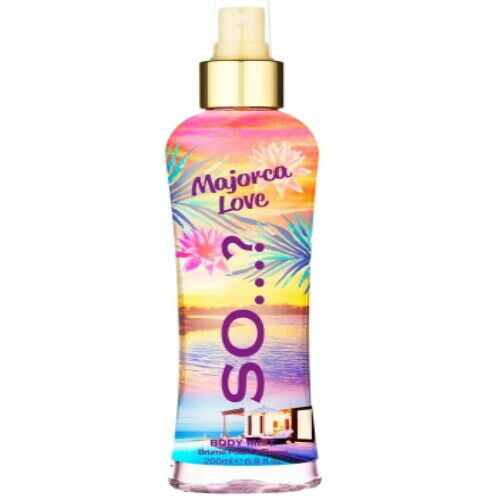 SO...? MAJORCA LOVE Body Mist Perfume Spray 200 ml WoW