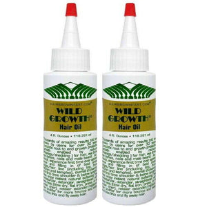 Wild Growth Hair Oil Wildwachstums-Haaröl Haarpflege 118ml 2er Pack