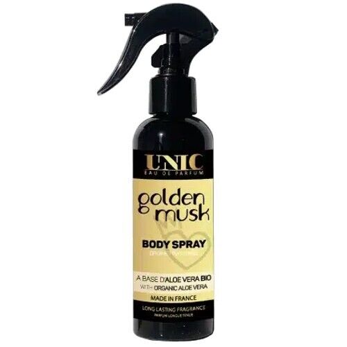 UNIC Golden Musk Body Mist Parfum Spray 200 ml Sensual Sophistication WoW