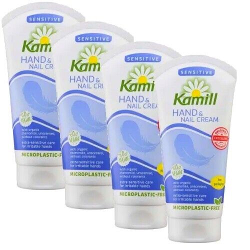 Kamill Hand & Nagelcreme SENSITIVE Extra Pflegend Handcreme 75ml 4er Pack