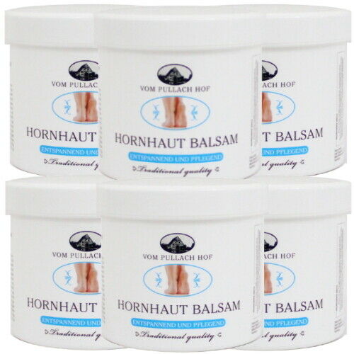 Hornhaut Balsam Urea Hornhautentfernung Pullach Hof Fußpflege Fußcreme 250ml 6er