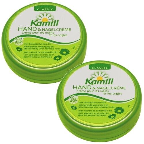 Kamill Hand & Nagelcreme Classic Pflege trockene Hände Handcreme 20ml POT 2er