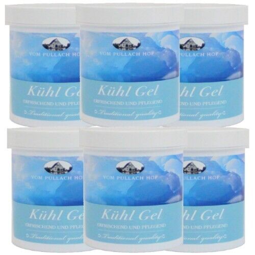 KÜHLGEL Eis Gel Eisgel Sportgel Kühlend Muskel Balsam Intensive Massage 150ml 6x