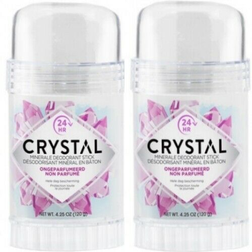 Crystal Natural Mineral Salz Body Deodorant Stick 120g 2er Pack