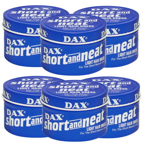 DAX Styling Haarwachs Short and Neat Light Hair Dress Natural Look 99g 6er Pack