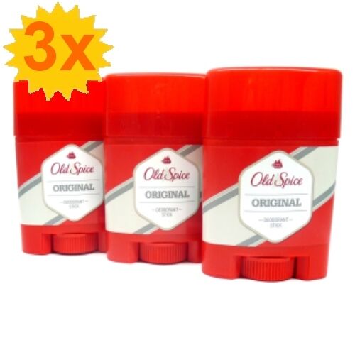 3er Pack OLD SPICE Original DEO STICK 50ml =150ml