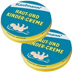 KAUFMANN`S Haut u. Kindercreme Kinder Hautpflege Creme 75 ml 2er Pack