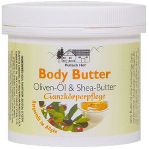Body Butter Ganzkörperpflege Creme Oliven-Öl Shea-Butter Pullach Hof 250ml