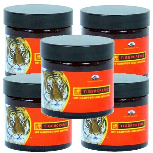 Tiger Creme Muskel Schmerzen Massage Balsam Tigercreme vom Pullach Hof 50ml 5er