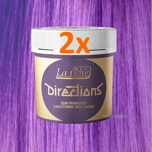 LaRiche Directions Haarfarbe Farbcreme Lavender Direktziehend Haartönung 88ml 2x