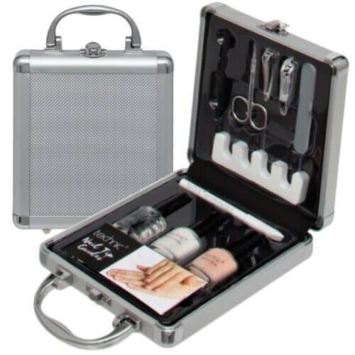 Technic Professional French Manicure Travel Aluminum Case Set Nail Care 12-piece (e68)