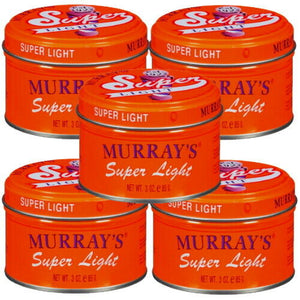 Murray´s Super Light Haar Styling Hair Dressing Pomade Haarwachs Haarwax 85g 5x