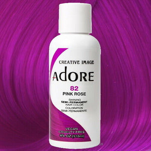 Adore Creative Image Haarfarbe Direktziehende Haartönung Pink Rose #82 118ml