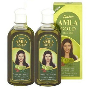 Dabur Amla GOLD Haar öl Indische Stachelbeere Ayurvedisches Hair oil 200ml 2er P