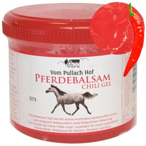 Horse Balm Chili Gel Horse Gel Horse Ointment Warming From Pullach Hof 500ml