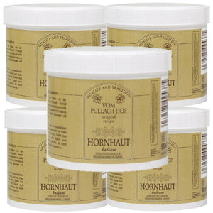 Hornhaut Balsam 500ml Qualität Vom Pullach Hof Fußpflege Fuß creme 5er Pack