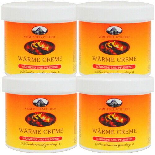 Heat Cream Heat Gel Intensive Care Back, Shoulders, Joints, Legs 250ml 4x