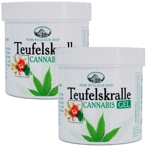 Teufelskralle Cannabis Gel Balsam Sport Reflexmassage Gelenkgel Pullach 250ml 2x