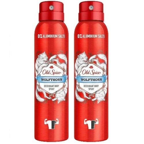 Old Spice WOLFTHORN Deodorant Bodyspray 150ml 2er Pack
