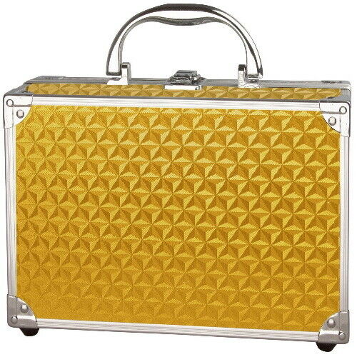 Super Teenager Cosmetic Make-up ALU Case Makeup Case 45pcs (gold)