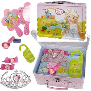 Sweet Princess Accessoires Blechdose-Koffer für kleine Prinzessinnen 10 tlg (11)