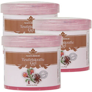 Teufelskralle Gel Feuchtigkeitscreme Schützt und Pflegt vom Naturhof 250ml 3er Pack