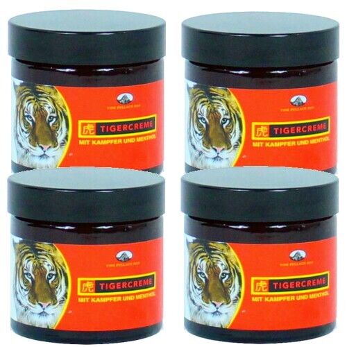 Tiger Creme Muskel Schmerzen Massage Balsam Tigercreme vom Pullach Hof 50ml 4er