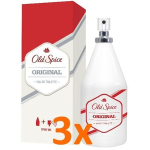 Old Spice Eau de Toilette Original 100 ml EdT 3er Pack
