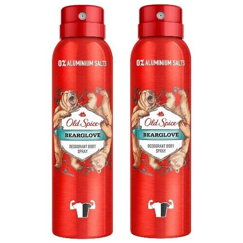 Old Spice BEARGLOVE Deodorant Bodyspray 150ml 2er Pack