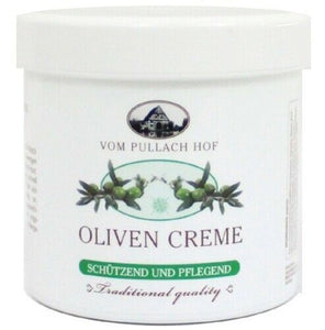 Oliven Öl Creme Tagescreme vom Pullach Hof Schützend Pflegend 250ml