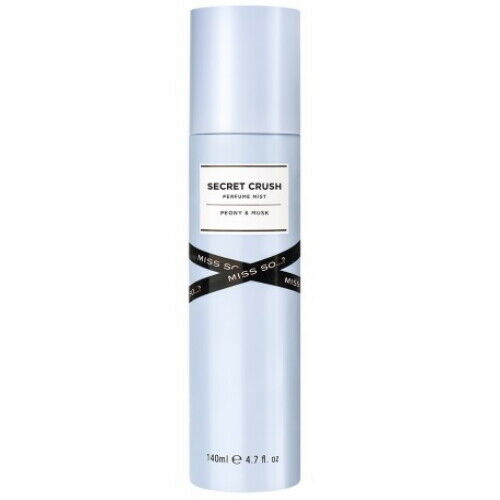 MISS SO...? SECRET CRUSH Peony &amp; Musk Body Mist Perfume Spray 140 ml
