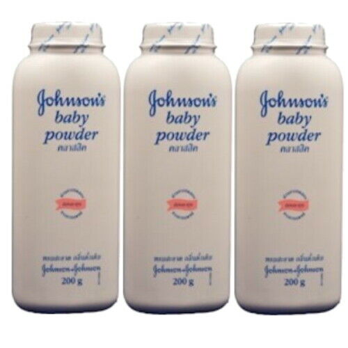Johnson's Baby Powder / Puder Hautschutz Körperpuder  200g 3er Pack