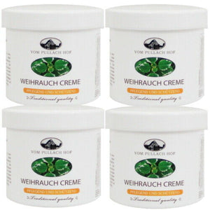 Weihrauch Creme Körpercreme mit natürlichem Weihrauchöl vom Pullach Hof 250ml 4x