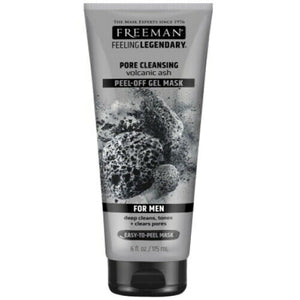 Freeman Männer Vulkanasche Pore Cleansing Peel-Off Gel Maske Große Tube 175ml