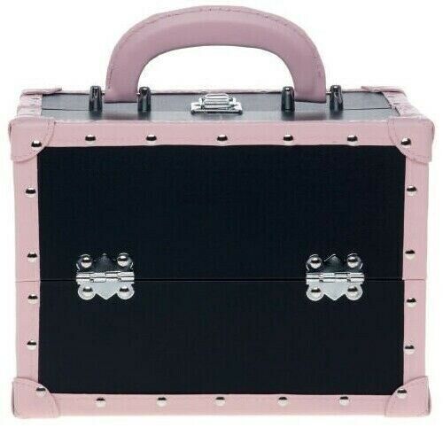 Super Teenager Cosmetic Make-up Faux Leather Look Makeup Case 74 pieces (e78) 